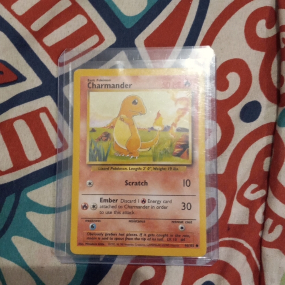 Charmander base set 1999